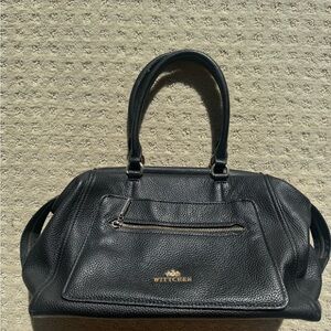 Black Leather Women's Bag